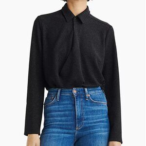 Rag & Bone Lilith Metallic Blouse XS